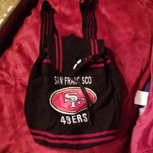 Mini 49ers backpack